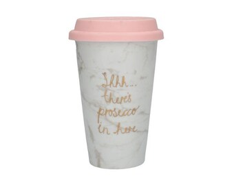 Travel mug fine china Prosecco