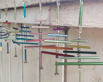 Ornament- made from knitting needles