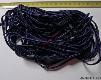 10 m soutache vintage blue marine 5mm