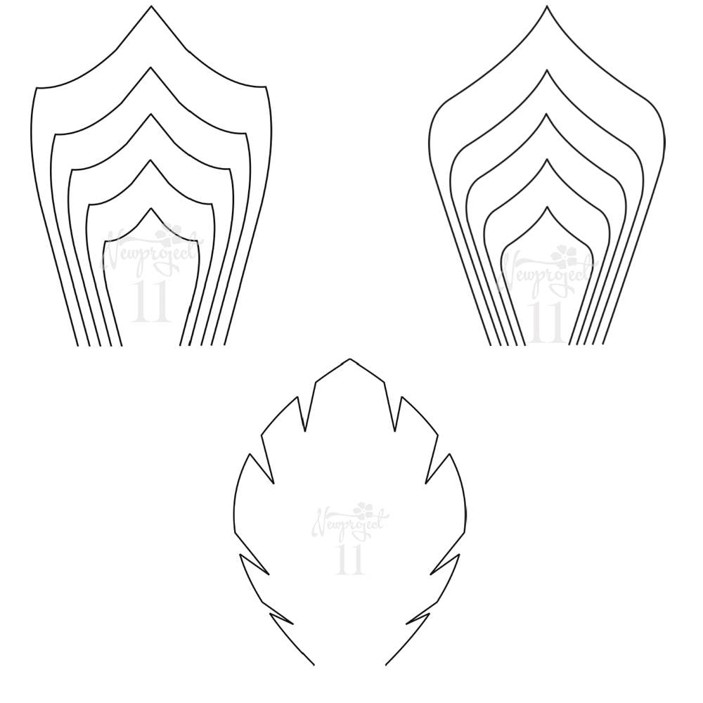 paper flower template pdf pdf set of 2 flower templates and 1 leaf template paper flower template flower wall paper flower template pdf pdf set of 2 flower templates and 1 leaf template paper flower template flower wall
