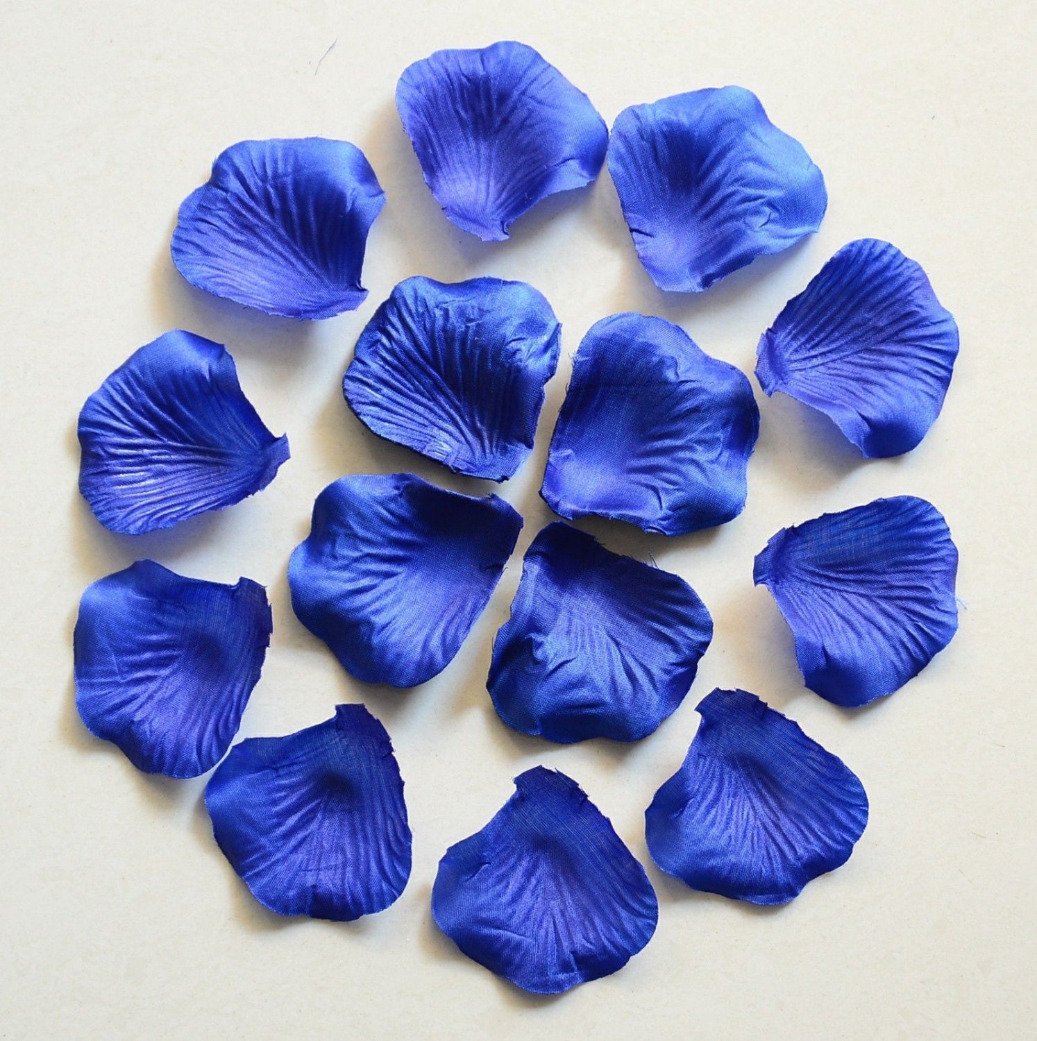 Royal Blue Rose Petals Bulk Silk Rose Petals Fake Flower