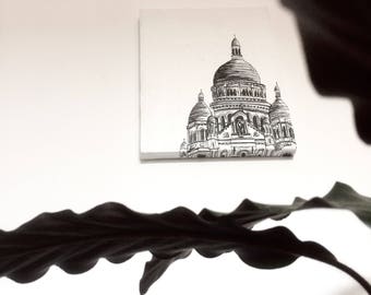 S A C R E - C O E U R (in pen)