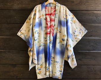 Vintage Japanese Silk Kimono