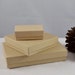 Recycled Cardboard Craft Gift Boxes, Square & Oblong