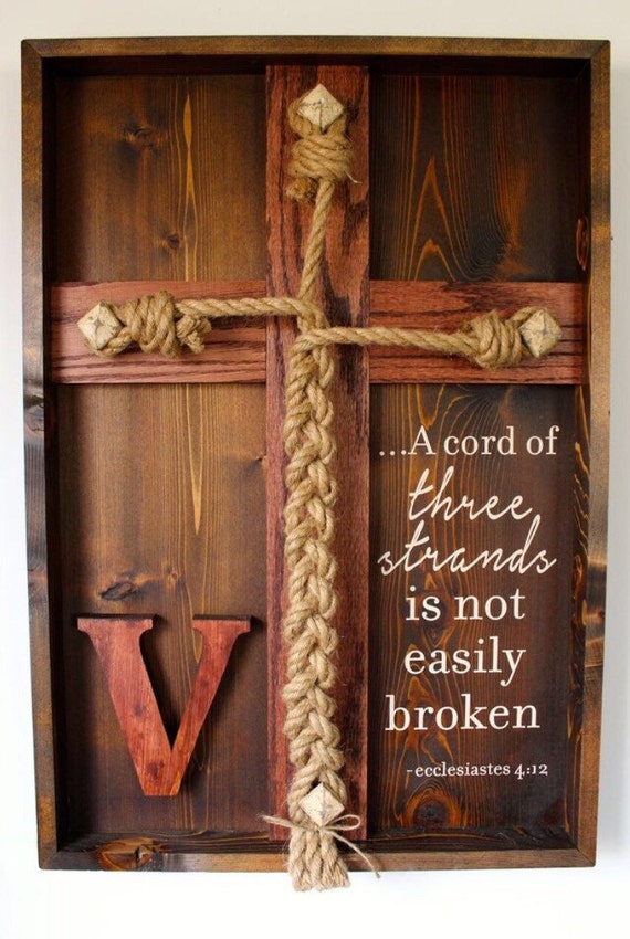 Wedding Unity Ceremony Braid w Ecclesiastes 4 12 scripture