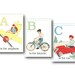 Digital ABC flashcards / alphabet flash cards/ 5 by