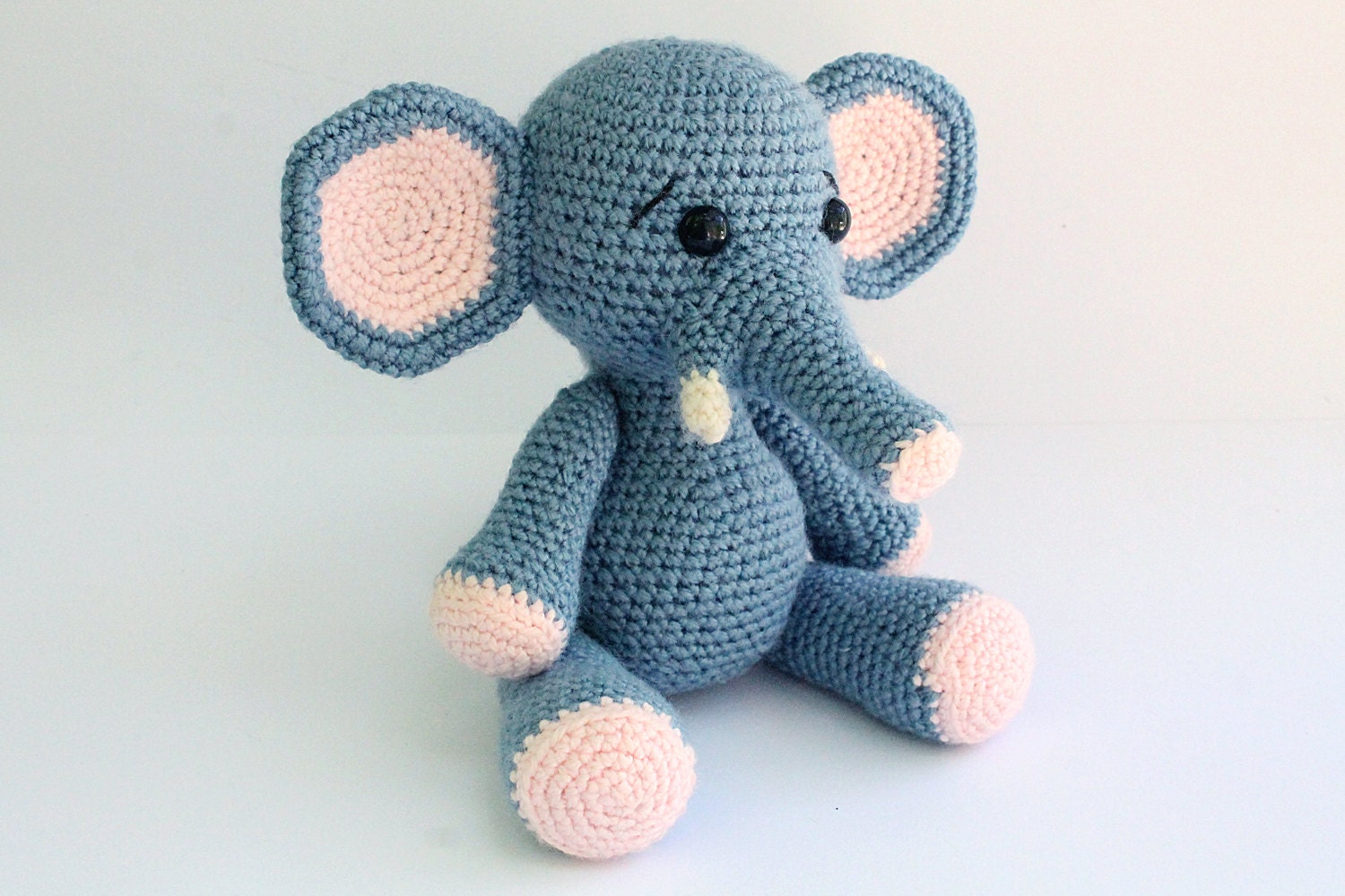 crochet stuffed elephant pattern