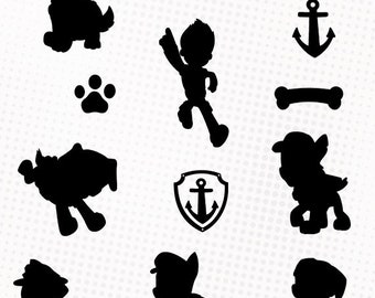 Free Free Silhouette Paw Patrol Svg Free 393 SVG PNG EPS DXF File