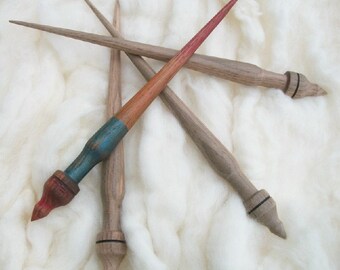 Original Russian spindle . Support spindle. Russian craft. Siberian spindle. Winter. Motya's spindle.