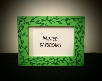 Leaves On A Vine Picture Frame