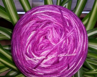 Hand-dyed wool and bamboo