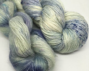 Birds of a Feather / BFL, kid mohair and silk / 4 ply / 200g