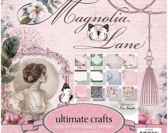 24 papers 15.2 x 15.2 cm ULTIMATE MAGNOLIA LANE CRAFTS