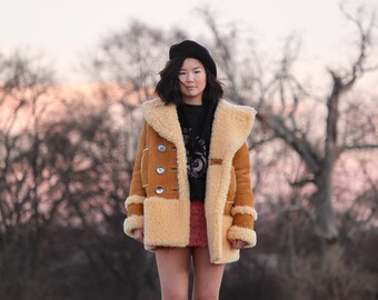 Wildflowers - Coach, Shearling Coat, Penny Lane Coat, Afghan Coat, Sheepskin, Almost Famous