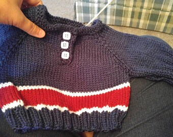 Baby Boy Boxy Sweater