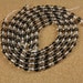 Smokey Quartz and Clear Quartz Round Beads - Grey and Clear Smooth Transparent Beads, 8mm, 16 inch strand