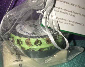 ON SALE - All Natural Pet Shampoo Bar and Pad Balm!