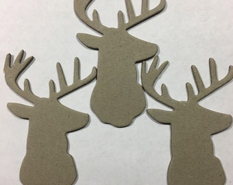 SALE - Chipboard Deer Set 3