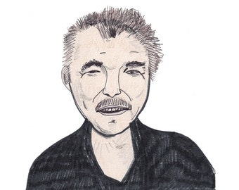 John Prine Signed Digital Print