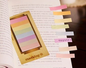 Lovely Postel Sticky Index Memo Pad masking-it (160 sheets)