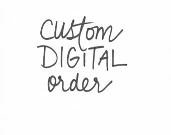 Custom Hand-Lettered PDF