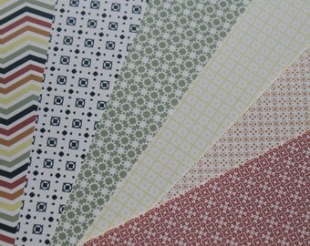 Cardstock Sheet decorated scrapbooking cards and Cardmaking paper