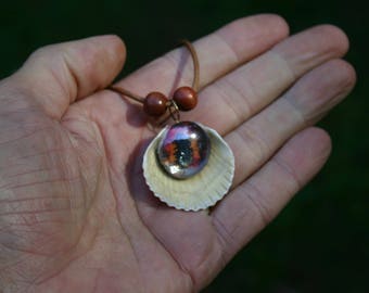 Sea Shell, Necklace, Dragon's Eye