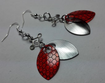 Earrings Dragonskin - choose colors!