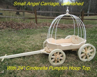 Small Angel Carriage - Unfinished - for Babies & Toddlers