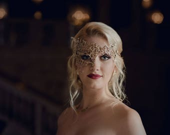 Women Masquerade Mask, Wedding masquerade masks, Bridal wedding Mask
