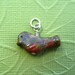 Unakite 3D Bird Pendant or Charm