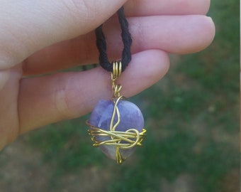 amethyst crystal necklace mens amethyst crystal necklace mens
