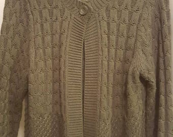 Soft ladies fisherman's cardigan