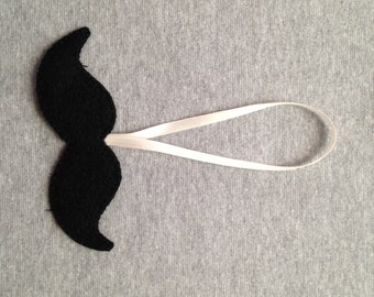Mustache Christmas Ornament
