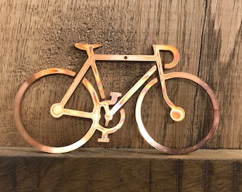 Copper Bicycle Christmas Tree Decoration Ornament