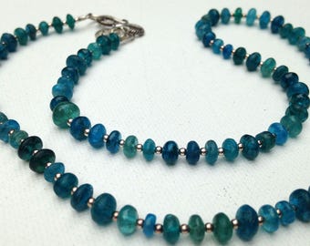 Matte my apatite necklace
