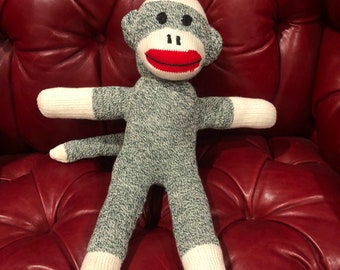 green sock monkey