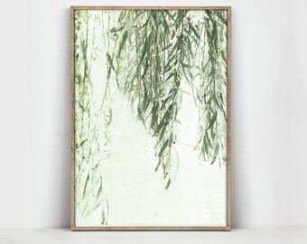 Weeping Willow Tree Willow Print Print Willow Wall Art Willow Nature print Art Tree Print Tree Wall Art