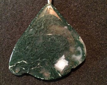 Moss Agate Pendant