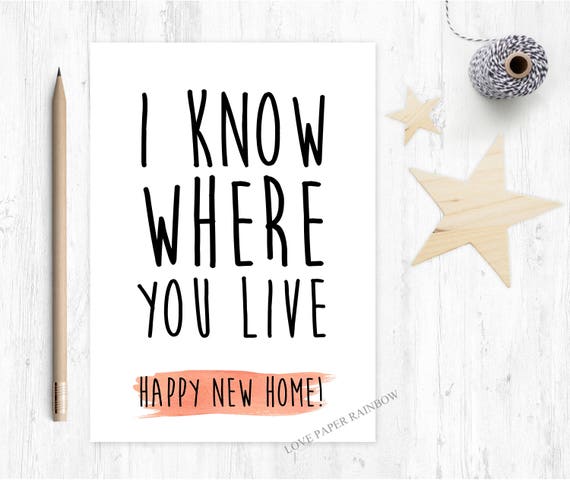 funny new house card, funny moving house card, funny new home card, new home card, new house card, moving home card, moving house card, rude