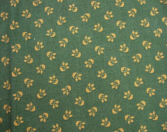 Green and Dark Yellow Fat Quarter