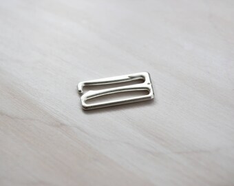 Silver Metal G-Hook, 1 inch wide! Perfect for Swimwear!
