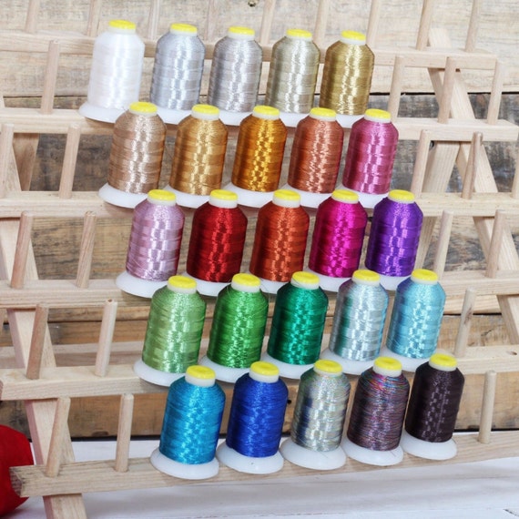 Metallic Thread For Machine Embroidery Decorative Stitching