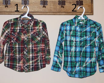 Dip Bleached Flannels, Size 3T