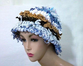 Crazy boho hat crochet hats for women funky winter hat rag colorful beanie statement hat cool crazy hat cloche bucket shabby chic bohemian