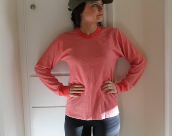 VINTAGE long sleeve pajama shirt
