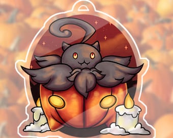 Pumpkaboo Pokemon Acrylic Charm