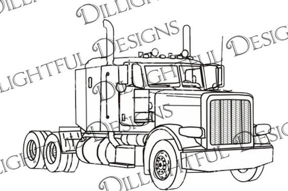 Free Free 229 Peterbilt Dump Truck Svg SVG PNG EPS DXF File