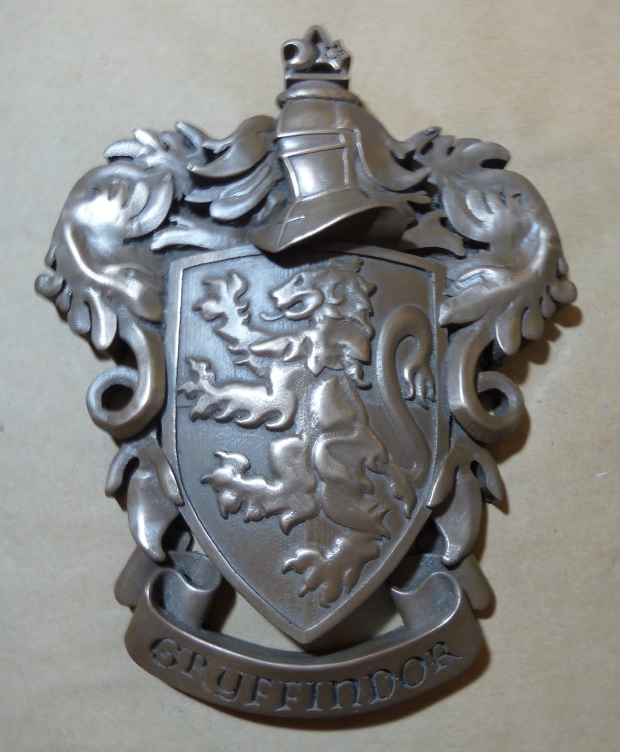 Gryffindor Coat of Arms Harry Potter Cold cast bronze Hogwarts