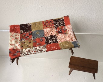 Dollhouse Miniature 1/2" Scale Quilt Rack by Dan Zerkel 1981